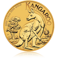 Gold Nugget Kangaroo - Vorderseite