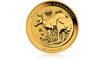 Gold Nugget Känguru - Vorderseite